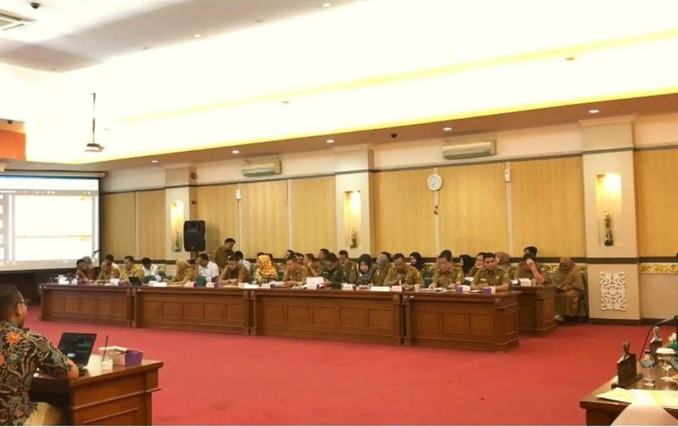 BPKAD Pekanbaru Hadir di Rapat Perkembangan  Pelaksanaan APBD Riau