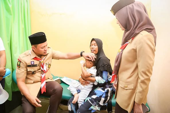 Wali Kota Pekanbaru Jenguk Korban Gigitan Anjing Rabies