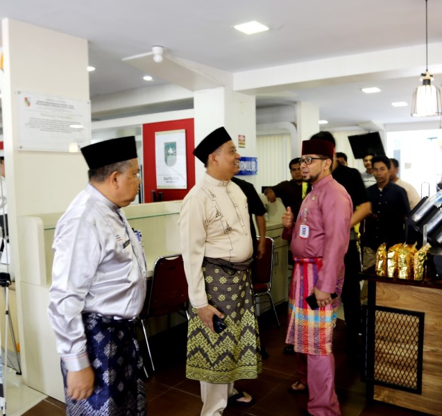Tinjau MPP, Wawako Pekanbaru Ingatkan Soalnya Pelayanan