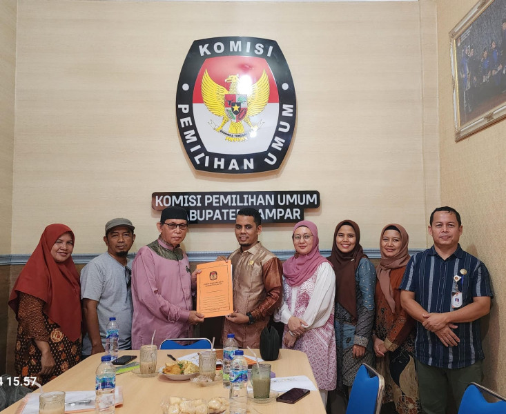 KPU Kampar Tetapkan Pemenang Lomba  Maskot dan Jingle Pilkada Kampar 2024