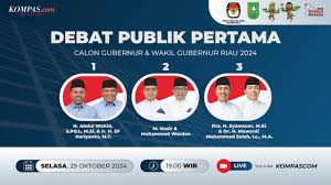 408 Personel Jaga Ketat Debat Publik Calon Gubernur dan Wagub Riau