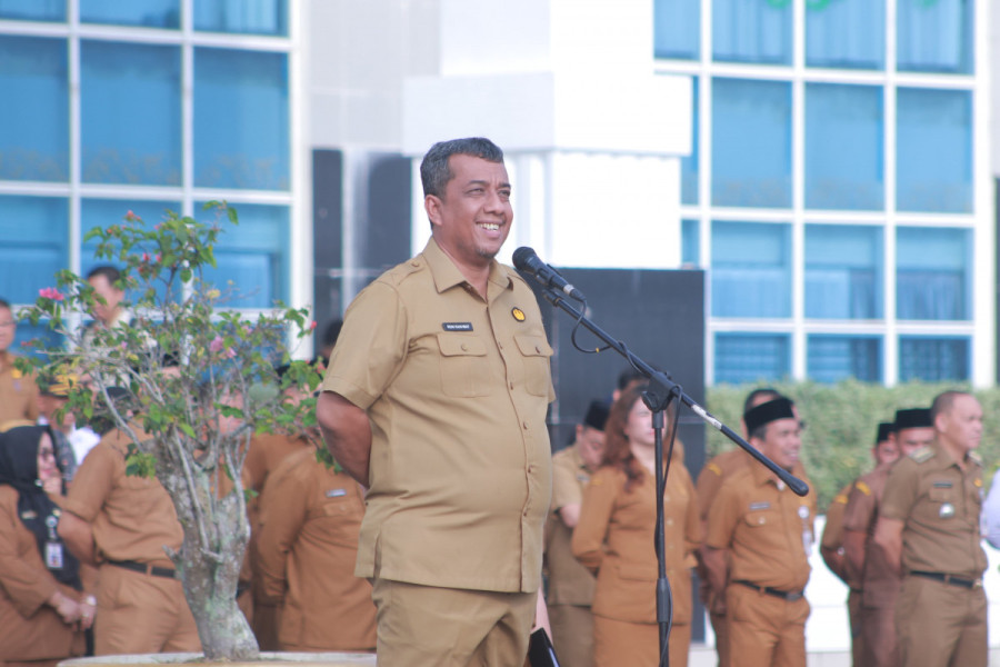 Pj Walikota Ingatkan Pegawai Pemko Pekanbaru Layani Masyarakat dan Bekerja Sesuai Tupoksi