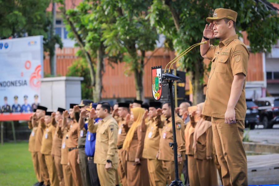 Wali Kota Pekanbaru Ingatkan Pegawai Pemko Pekanbaru Soal Kinerja dan  Pelayanan