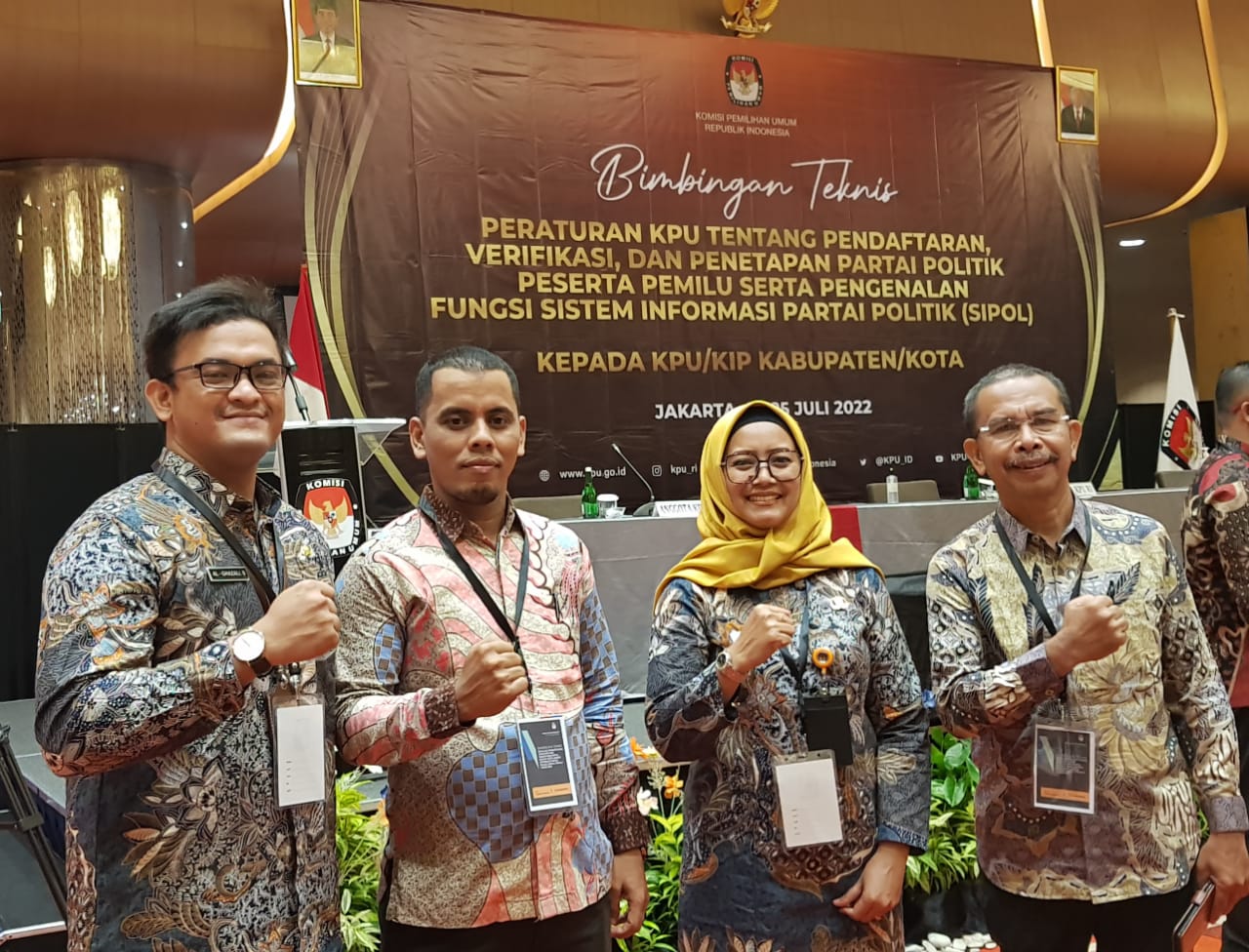 Samakan Pemahaman Regulasi : KPU RI Gelar Bimtek Se- Indonesia