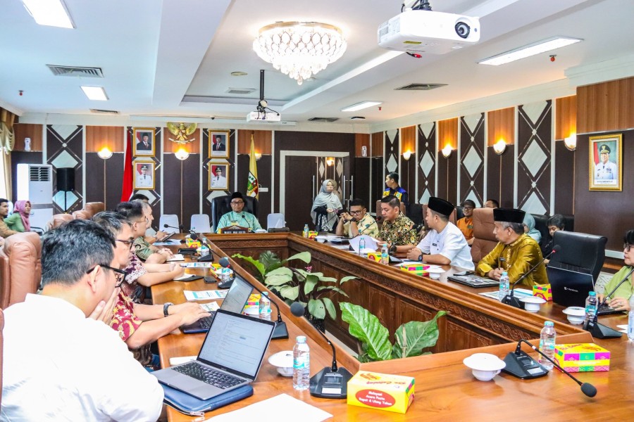 emko Pekanbaru Bersama Kementerian PUPR Rapat Bahas Persoalan Pengelolaan IPAL