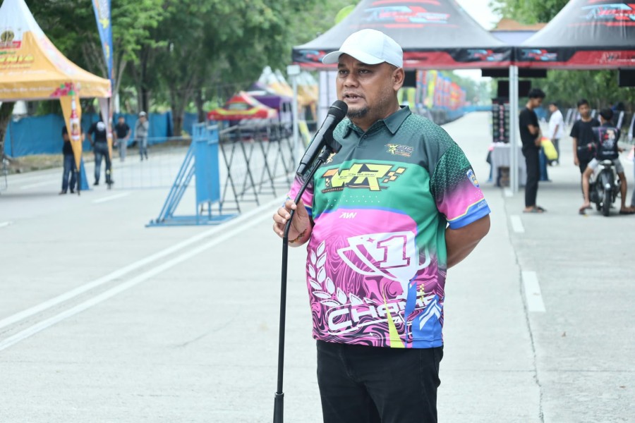 Plh Bupati Siak Syamsurizal; Kejurnas Drag Bike Region 1 Jadi Solusi Redam Balap Liar