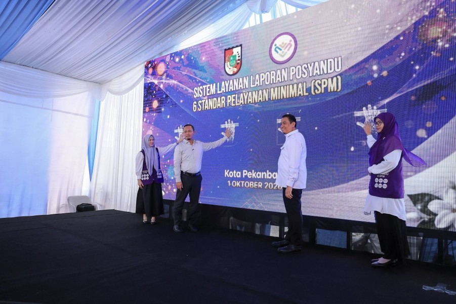 Luncurkan Sistem Penginputan Satu Data Posyandu, Wako Janji Naikkan Insentif Kader