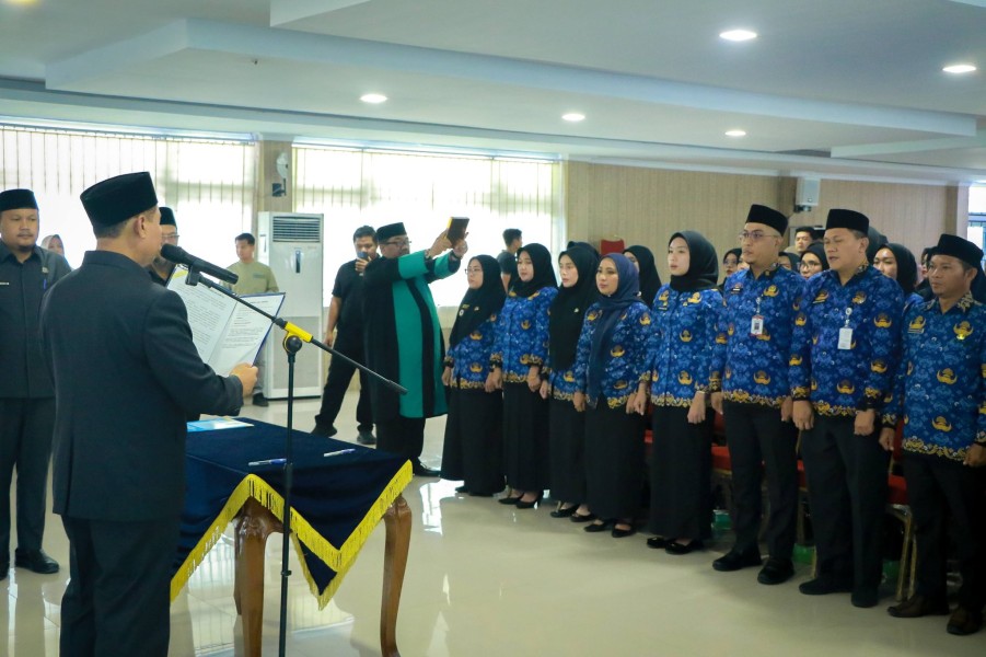 Wawako  Pekanbaru Lantik 39 Pegawai Fungsional dan PPPK Pemko Pekanbaru