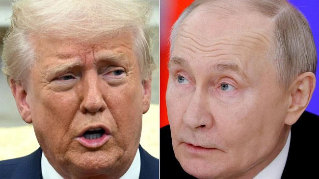 Trump Ngeluh soal Putin: Dia Bicara Manis, Lalu Bom Semua Orang