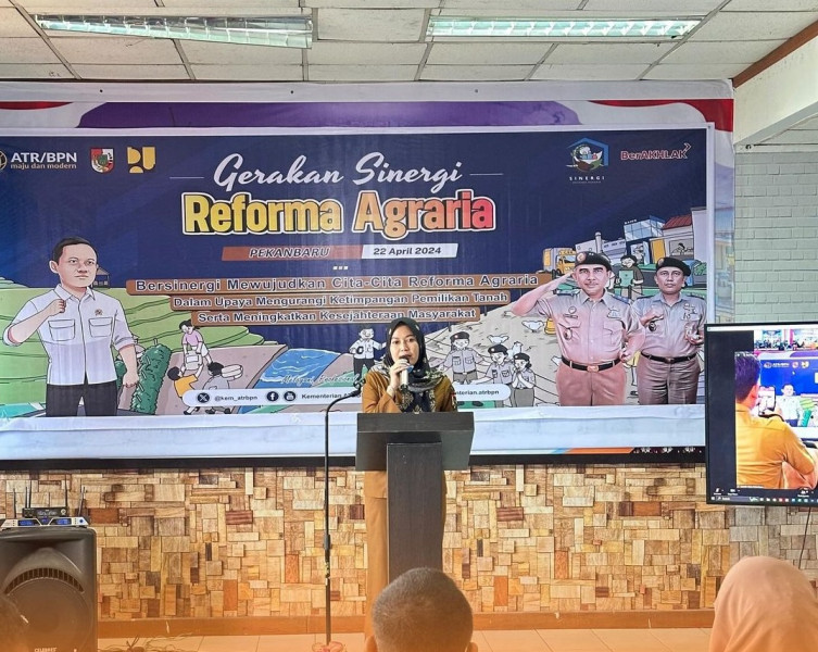 Program Pembangunan RLH Pemko Pekanbaru Mendapat Dukungan dari BPN