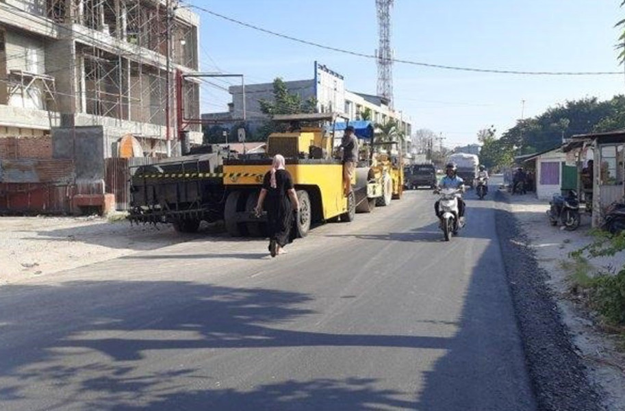 Dinas PUPR Pekanbaru Targetkan Sebelum Akhir Tahun Perbaikan Jalan Rusak, Rampung
