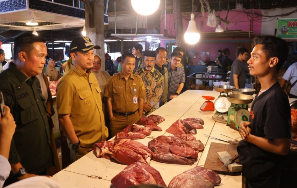 Jelang Idul Adha, Wako Pekanbaru Turun ke Pasar Dupa