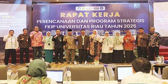 Dukung Pengembangan UPLP, Kadispora Pekanbaru Ikut Berpartisipasi di Raker Perencanaan Program Strategis FKIP Universitas Riau