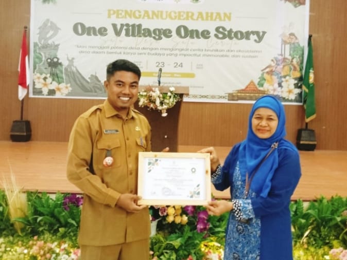 Desa Alam Panjang Kampar Raih Penghargaan Budaya Bergengsi di Ajang OVOS 2025