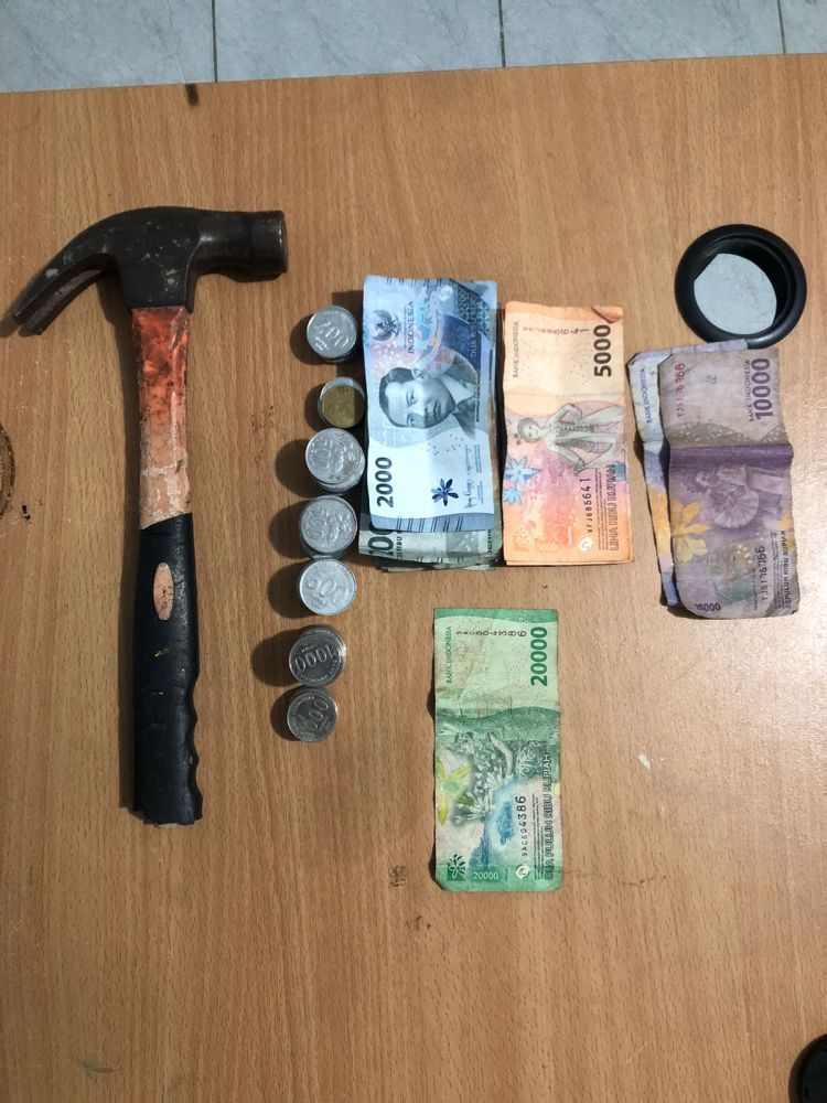 Pasutri di Mandau Ditangkap Usai Kompak Bobol Kotak Amal Masjid