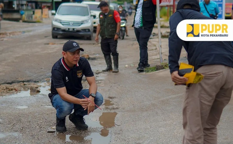 Bertahap, Dinas PUPR Perbaiki Jalan Dharma Bakti