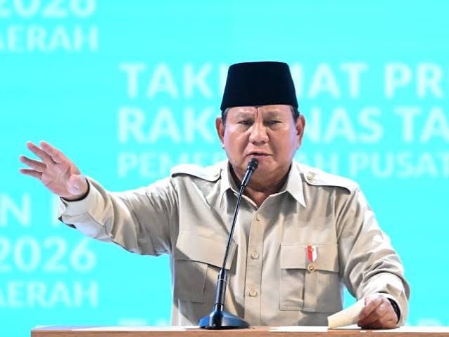 Prabowo: Hanya di Indonesia Polisi Urus Pertanian, Tentara di Sawah