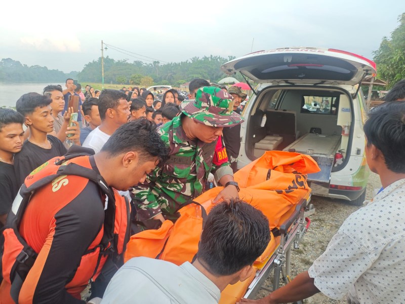 Warga Tenggelam di Sungai Kampar Riau Ditemukan Meninggal Dunia