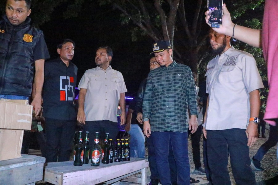 Sidak ke Jalan SM Amin, Walikota Temukan Banyak THM Tenda Biru