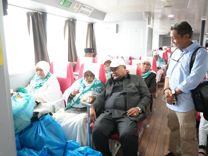 252 Jemaah Haji Asal Siak Kembali ke Tanah Air dengan Selamat