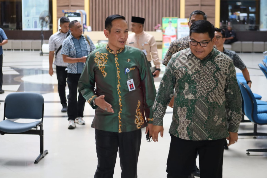 Pelajari Optimalisasi Potensi Pajak Daerah, Pj Bupati Bangka Lakukan Studi Tiru  ke Bapenda Pekanbaru