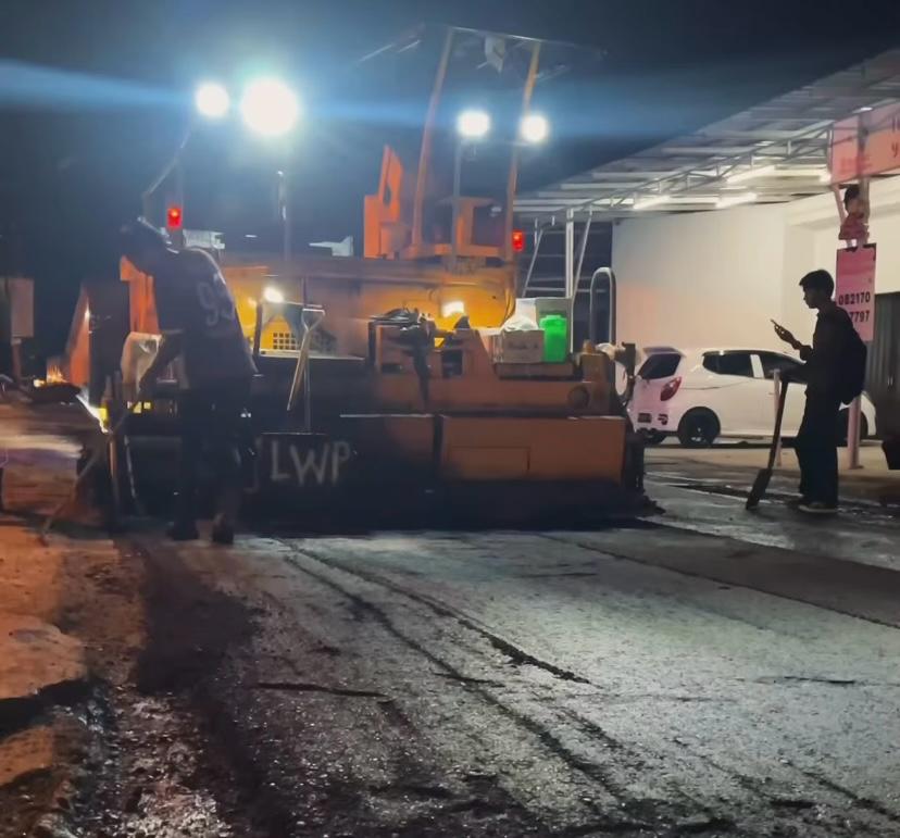 Dinas PUPR Pekanbaru Realisasikan Perbaikan  Jalan Sakuntala