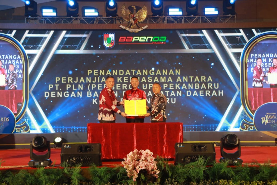 Bapenda Pekanbaru Kerjasama Dengan PLN UP3 Pekanbaru untuk Tingkatkan PPJ