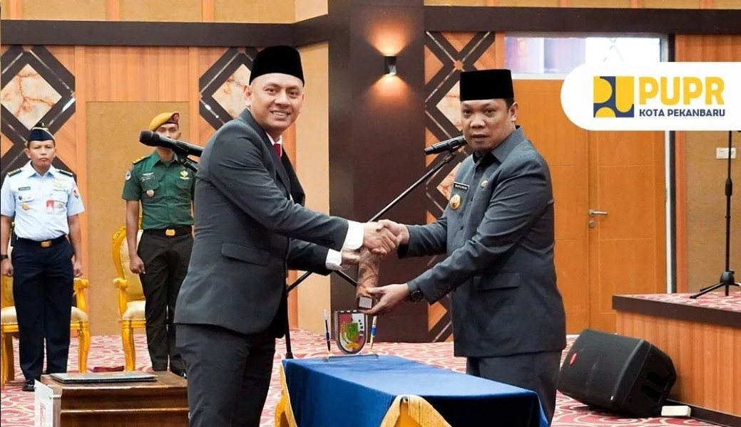 Pj Walikota Amanahkan Edwar Riansyah Sebagai Kadis PUPR Pekanbaru