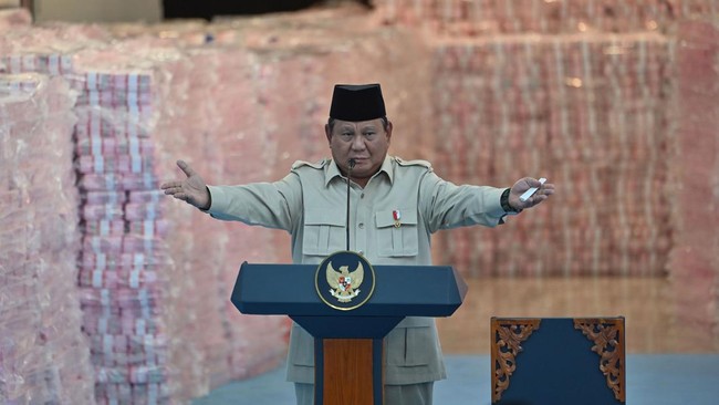 Prabowo: Akan Ada Uang Rampasan Rp49 Triliun Lagi Bulan Depan
