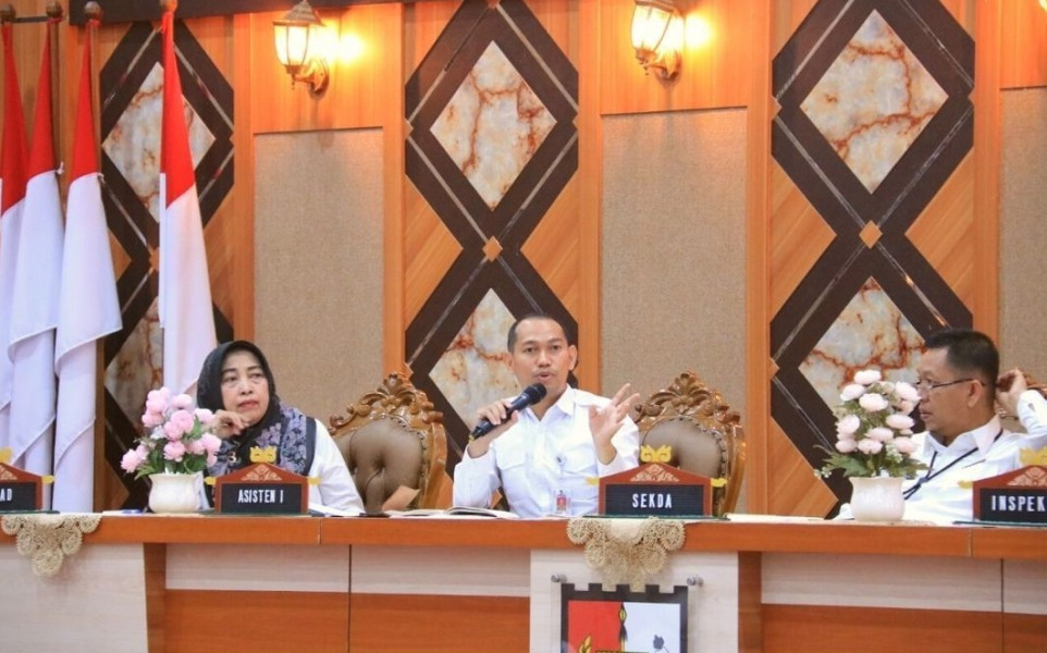 BPKAD Gelar Rapat Penajaman Laporan Pelaksanaan Tugas Pj Walikota Triwulan III