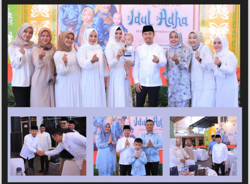 Pj Wako Gelar Open House Rayakan Idul Adha 1445 H