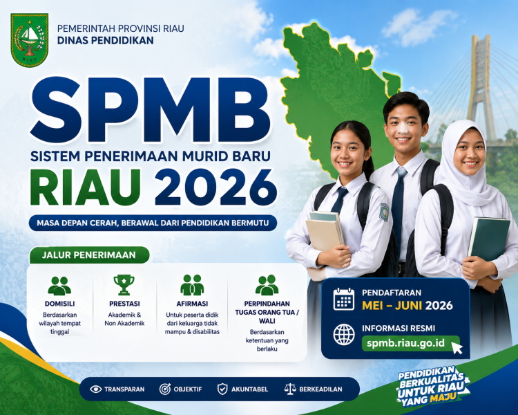 SPMB Riau Segera Ditutup, Pendaftar Diimbau Optimalkan Pilihan Kedua dan Ketiga
