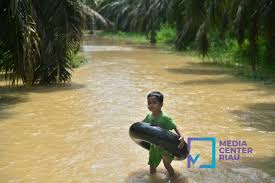 Wilayah Kampar Mulai Terdampak Banjir