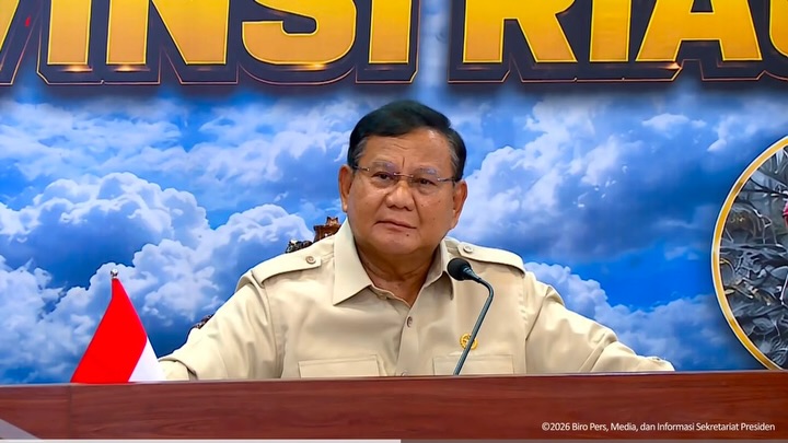 Cegah Karhutla Riau, Prabowo Instruksikan Bikin Bor Air di Lokasi Hotspot