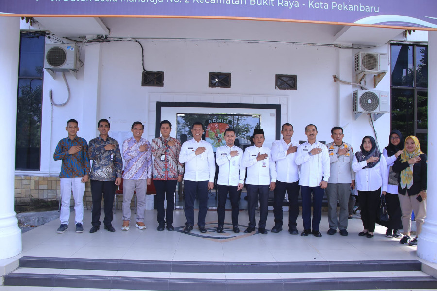 Bahas Persiapan Pilkada ,Pj Wali Kota Pekanbaru Kunjungi KPU Pekanbaru