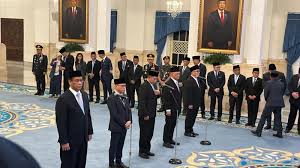 Daftar Lengkap Reshuffle Kabinet Merah Putih Jilid I