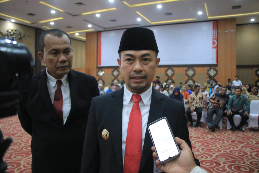 Pj Walikota Risnandar Ucapkan Selamat ke Rahman Hadi Dilantik jadi Pj Gubri