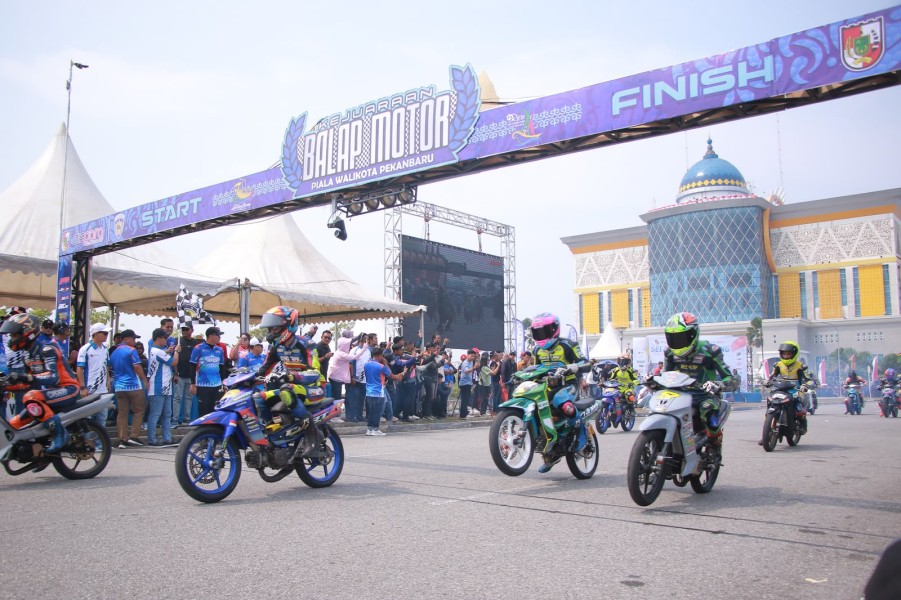 Kejuaraan Balap Motor di Kota Pekanbaru Bakal Digelar Rutin