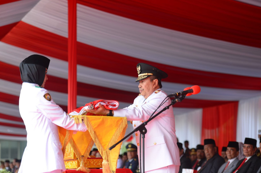 Gubernur Syamsuar Harap Indonesia Semakin Maju dan Jaya di Usia ke 78