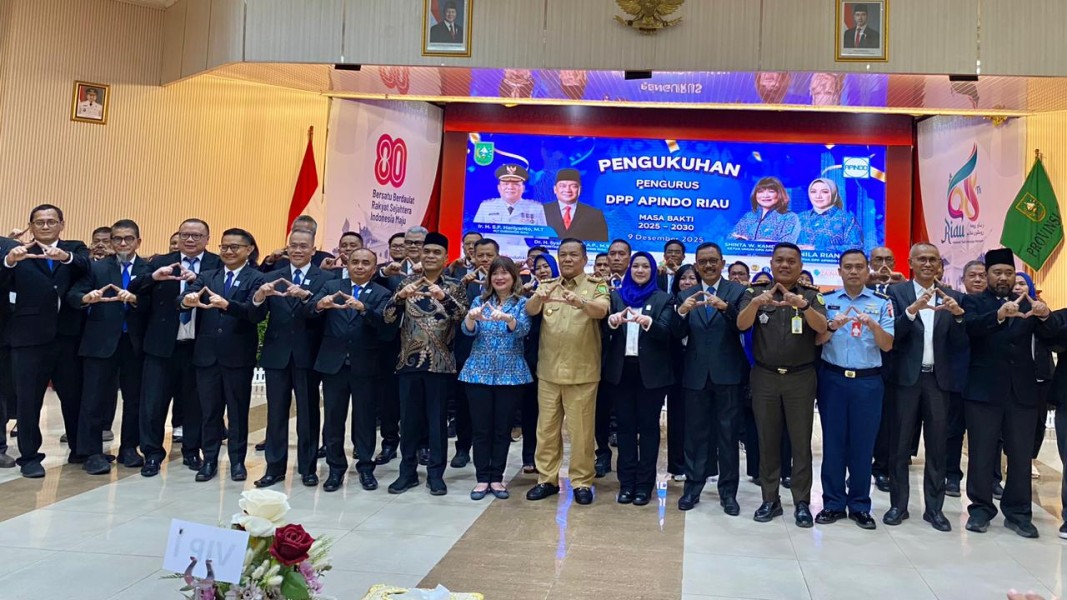 Pengurus DPP Apindo Riau 2025-2030 Resmi Dilantik