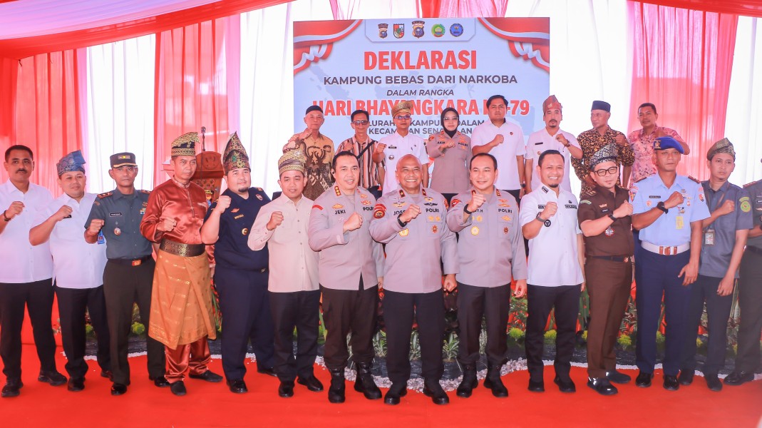 Wali Kota Pekanbaru Dukung Upaya Ubah Kampung Dalam Sebagai Kampung Narkoba