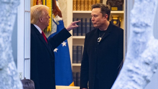 Kronologi Trump 'Cerai' dengan Elon Musk