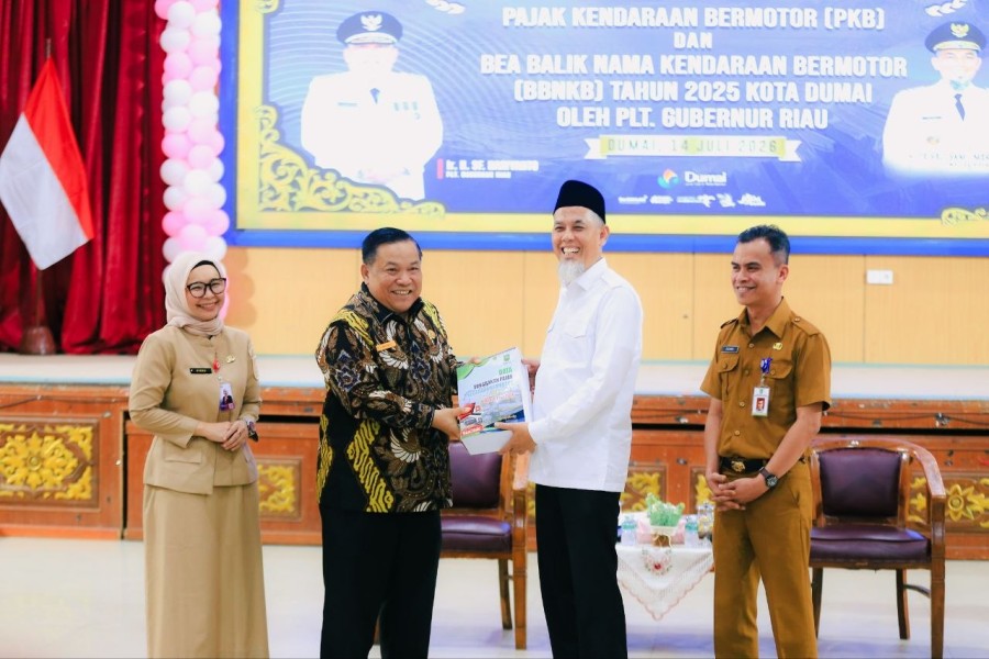 Tunggakan PKB 2025 di  Dumai, Capai Rp28,1 Miliar
