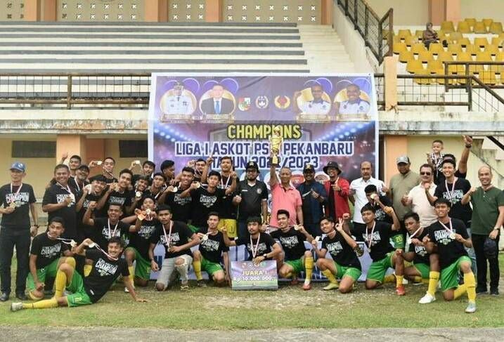 Hadir di Liga I Askot PSSI Pekanbaru 2022/2023, Ginda Burnama Dukung Sportivitas Pertandingan