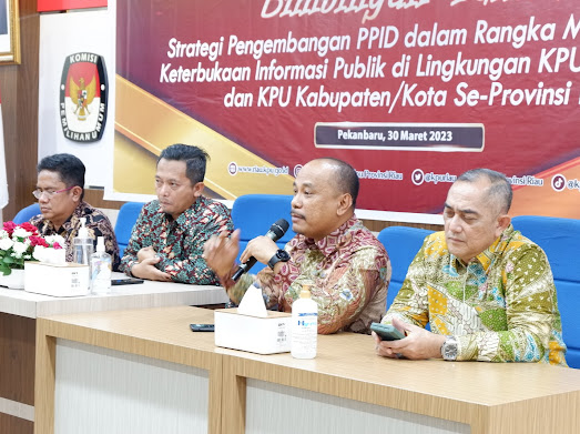 Upayakan Perlindungan Kepada Badan Adhock,  KPU RIau Jajaki Kerjasama dengan BPJS Tenaga Kerja