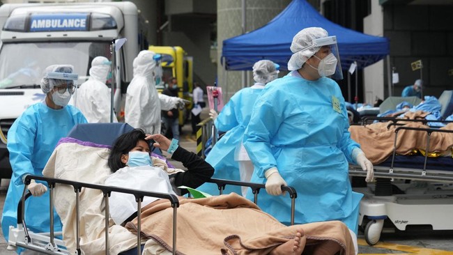 Kasus Covid-19 'Meledak' Lagi di Hong Kong, 30 Meninggal Dunia