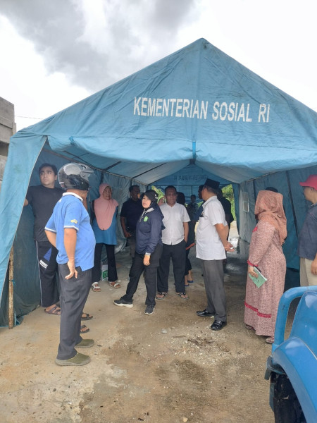Pemko Dirikan Empat Tenda Pengungsian untuk Korban Banjir