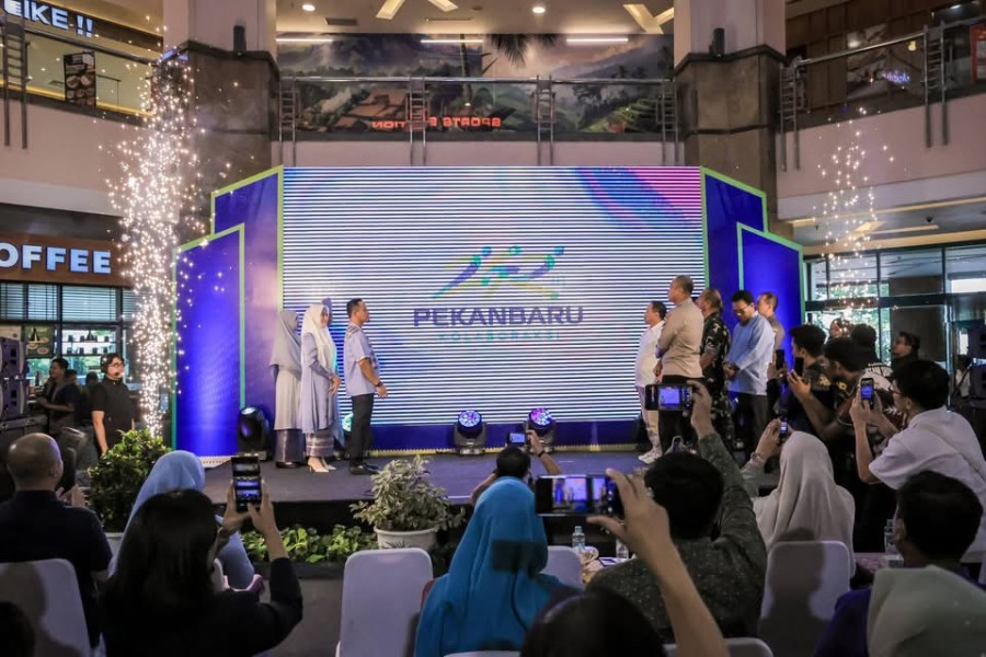 Logo Pekanbaru HUT Pekanbaru ke 242 Diluncurkan, Usung Tema Kolaboraksi
