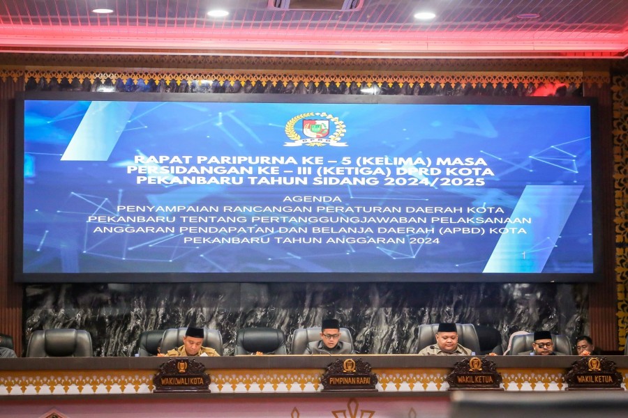 Pemko Ajukan Ranperda Pertanggungjawaban Pelaksanaan APBD 2024 ke DPRD