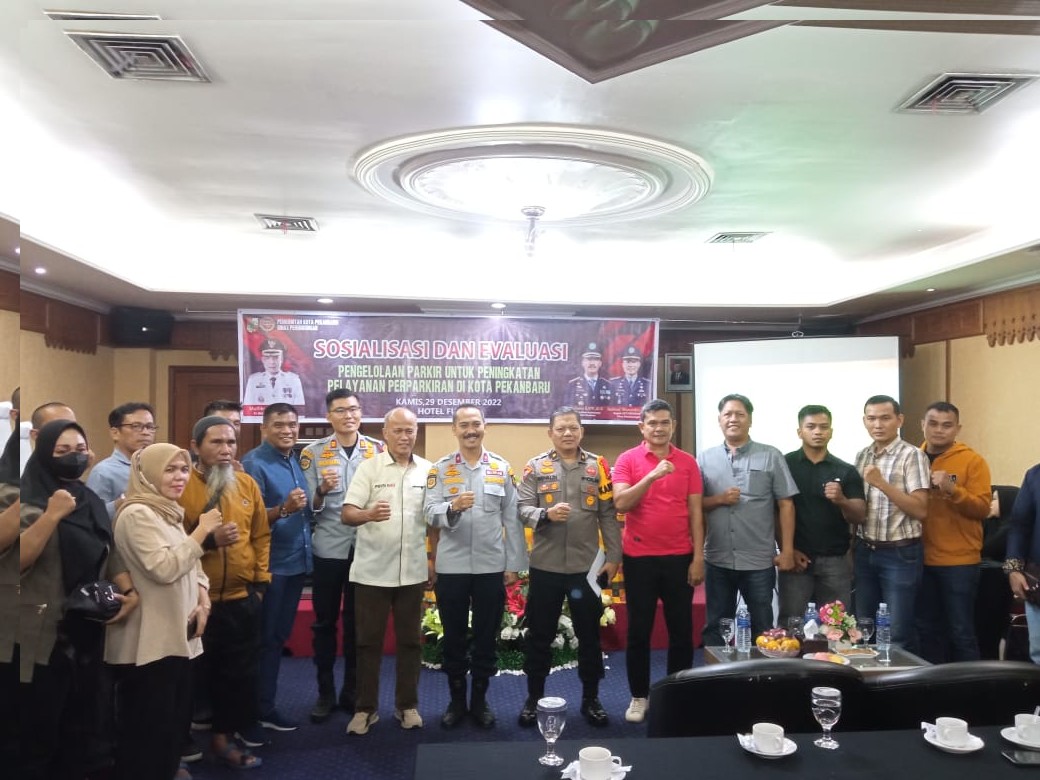 Evaluasi Pengelolaan Perparkiran, Dishub Pekanbaru Jadi Rujukan Nasional
